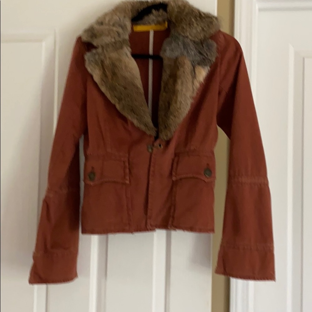 Anthropology twill twenty two jacket